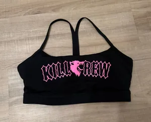 Kill Crew Black Sports Bra thumbnail 1