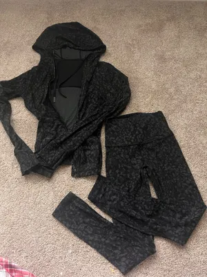 Lululemon Jacket Full-Zip and leggings thumbnail 1