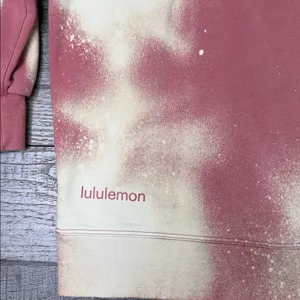 Lululemon Athletica Pink and Cream 'Hello Fall' Sweatshirt thumbnail 5
