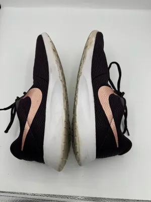 Nike Tanjun Dark Purple eggplant & Rose Gold women’s sneakers size 9 thumbnail 3