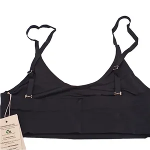 FREE PEOPLE x HAH Bralette Women Sz L Black Sporty Casual Athletic Versatile NWT thumbnail 10