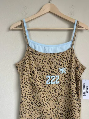 NWT Urban Outfitters BDG Nico 222 Graphic Double Layer Cami thumbnail 2