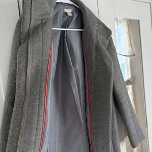 JCrew Charcoal Pea Coat thumbnail 2