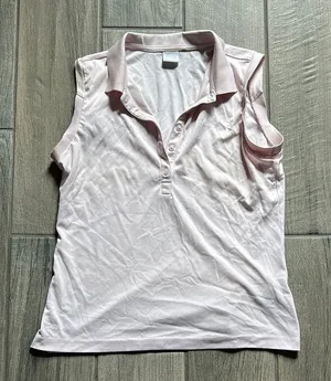 Ping Pink Polo Shirt Sleeveless Top thumbnail 1
