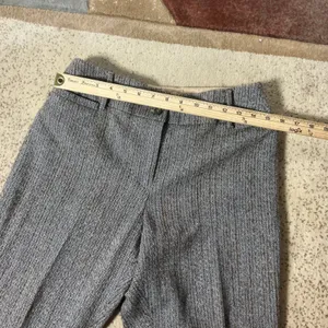 Carlisle Herringbone Wool Blend Dress Pants Womens‎ 6 Brown Grey Career Trousers thumbnail 3