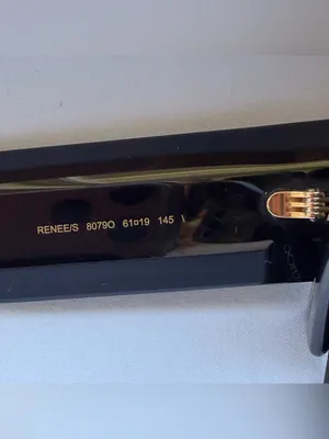 Jimmy Choo RENEE S 8079O Sunglasses NWOT Black Gold Made Italy thumbnail 3