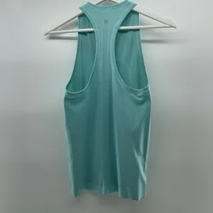 Lululemon Size 4 Swiftly Tech Racerback Tank Top Heathered Peacock Blue Seamless thumbnail 5