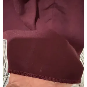 Ann Taylor LOFT flutter sleeve shift dress Burgundy Maroon Size 16 thumbnail 6