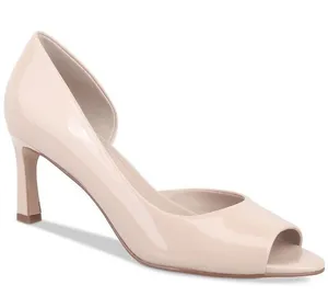 Giani Bernini Women's Valorr Peep Toe d'Orsay Pumps Nude Size 6 thumbnail 1