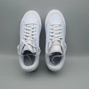 Nike Court Legacy Lift Womens 7.5 Light Blue Platform Sneaker FV5526-001 thumbnail 8