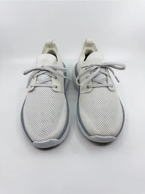OOFOS OOmy Stride sneakers feature a breathable mesh uppers. Color white SZ 7.5 thumbnail 2