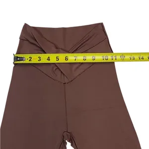 Offline Aerie Leggings Womens Small Brown Real Me Xtra Bootcut High Rise Yoga thumbnail 10