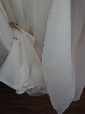 After Six 16 Eggshell Halter Formal Dress Plus thumbnail 5
