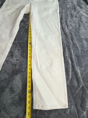 Madewell 90s Straight Women’s Jeans White Denim Size 28 High Rise thumbnail 3