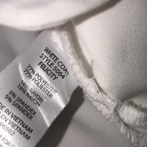 Purple label healing hands white nurses active top jacket size XLarge thumbnail 5