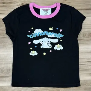 Hello Kitty X Forever 21 Sanrio Cinnamoroll Graphic Baby Tee Women’s Medium thumbnail 2