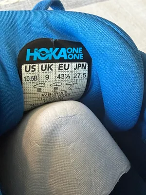 Hoka Bondi 8 Running Shoes Blue Pink Women’s Size 10.5 thumbnail 8