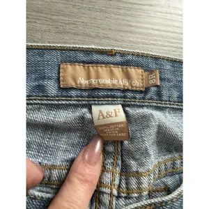 VTG Y2K Abercrombie Fitch Low Rise Bootcut Flare Jeans Preppy Womens Size 8R thumbnail 6