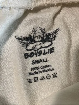 Boys Lie Cherry Pie Dip Dye Sweat Shorts Small Revolve Loungewear Streetwear thumbnail 6