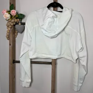 Lululemon Cropped Hoodie Sweatshirt Size 10‎ Stain thumbnail 8