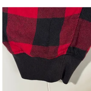 Hollister · Large · Sleep Jogger Pants · Flannel Buffalo Plaid · Red/Black thumbnail 4