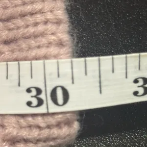 Nine West Women’s Medium Dusty Rose Cable Knit Long Open Front Cardigan thumbnail 9