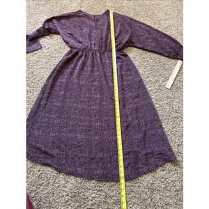 Prologue Plum Purple Printed Dress Casual Party Women Size Large‎ thumbnail 9