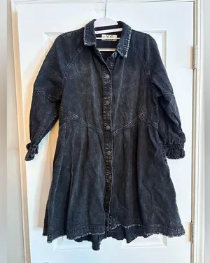 We The Free Sammi Denim Mini Dress, XS thumbnail 2