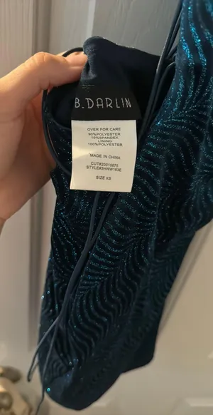 B Darlin Homecoming Tight Dress thumbnail 2