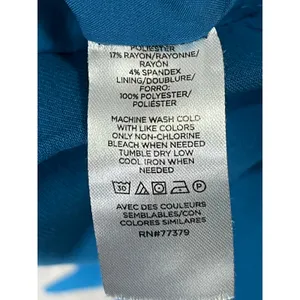 Ann Taylor The Hutton Blazer Twill Santorini 18 Blue One Button Blazer Career thumbnail 7