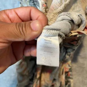 Greylin Size Medium Faith Smock Culotte Jumpsuit Floral Light Yellow‎ Women's thumbnail 8
