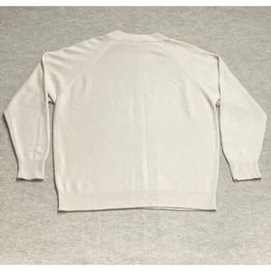 Vintage Made in USA Worthington Cream Crewneck Sweater Raglan Sleeve Sz‎ L EUC thumbnail 3