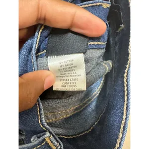 Vervet Flying Monkey Platinum Womens Jeans Size 25 Dark Wash Denim USA Made‎ thumbnail 5
