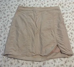 Abercrombie & Fitch Tan Mini Skirt thumbnail 1