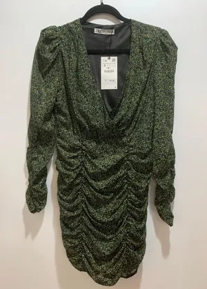ZARA Floral Mini Dress thumbnail 2