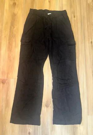 Love Tree Linen Cargo Pants thumbnail 1