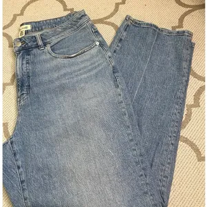 Madewell The Plus Curvy 90’s Straight Blue Jeans, size 14W, DM784, high-rise thumbnail 3