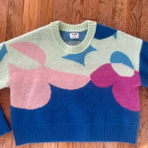 floral abstract funky Cotton On sweater thumbnail 2