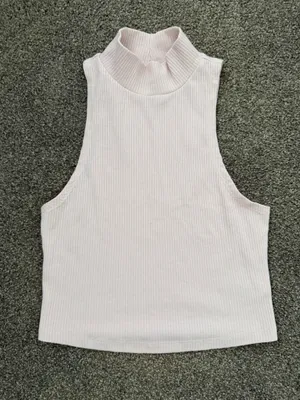 Aeropostale Ribbed Mock Neck Tank  thumbnail 1