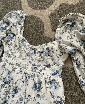 Altard state floral mini dress thumbnail 4
