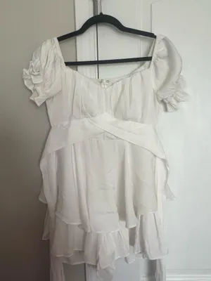 Selfie Leslie White Romper thumbnail 1