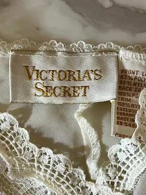 Vintage Y2K Victoria’s Secret Lace Teddy Sheer Ivory Lingerie Small thumbnail 4