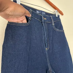 Boden Denim High Rise Flare Jeans Size 2R thumbnail 4
