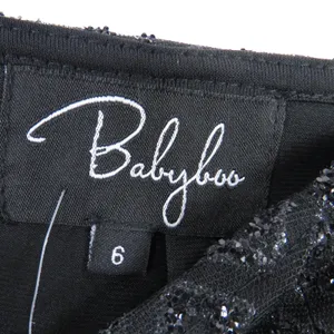 UO Babyboo Black Sparkly Sexy Two Piece Set Tank & Mini Skirt Small thumbnail 8