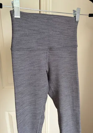 Lululemon Wunder Under Leggings Grey thumbnail 1