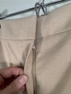Ann Taylor Tan Wide Leg Trouser Dress Pants Womens 2 Preppy Classic Business thumbnail 10