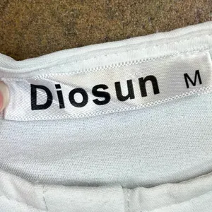 Diosun White Button Down Tank Top Medium thumbnail 7