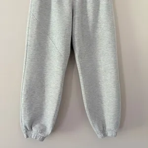YPB Sweatpants Abercrombie & Fitch neoKNIT High Rise Medium Grey Active Baggy thumbnail 6