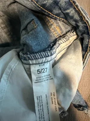 Jean shorts Blue Size 27 thumbnail 3