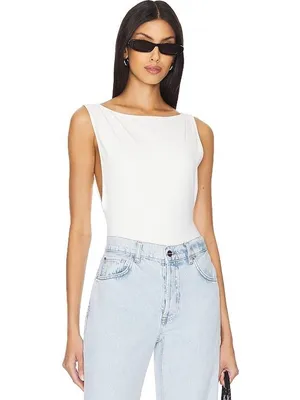 Free People Raven White Bodysuit thumbnail 2